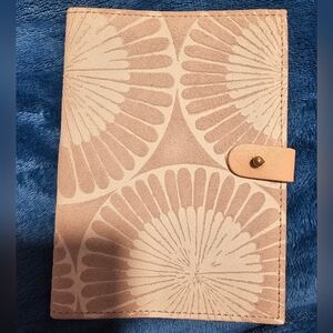 Anthropologie Grey Suede Passport Cover NWT